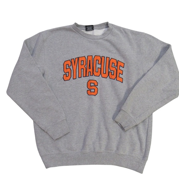 Colosseum Sweaters - Syracuse University grey crewneck